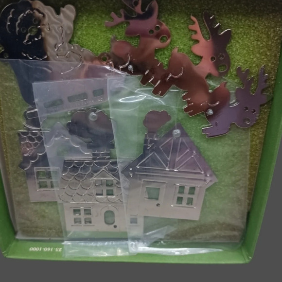 Hallmark santa chime ornament set of 2 1980 - Picture 2 of 5